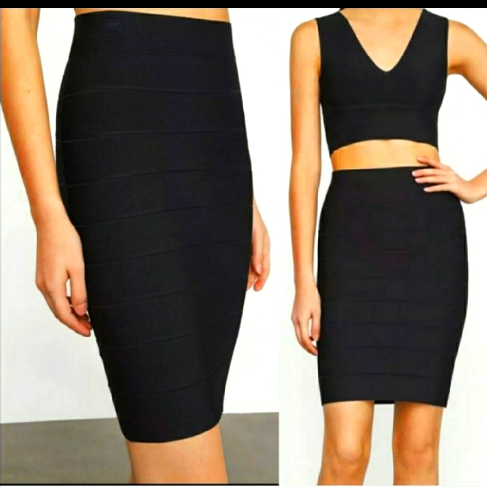 BCBG MaxAzaria "Alexa" Pencil Skirt